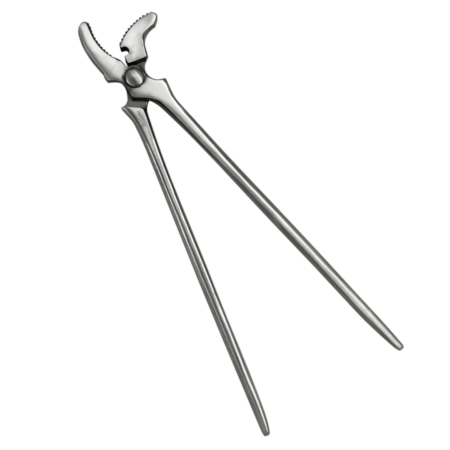 Edge clincher curved jaw