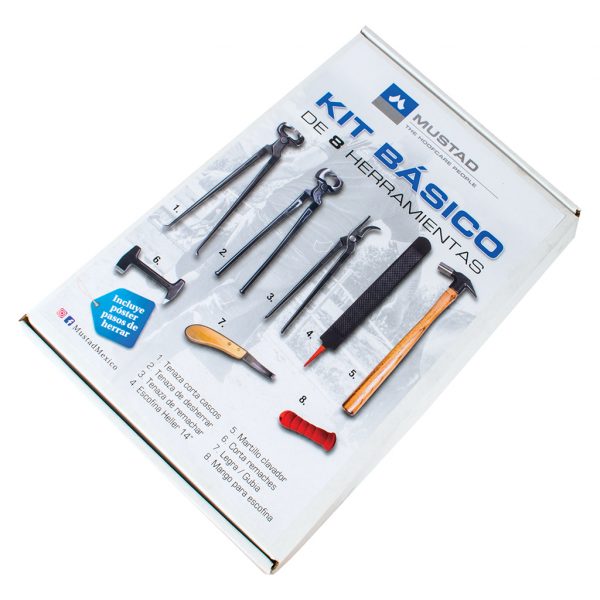KIT I BÁSICO DE 8 HERRAMIENTAS